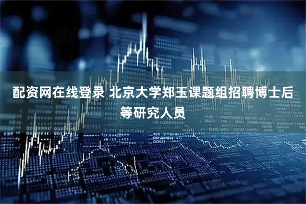 配资网在线登录 北京大学郑玉课题组招聘博士后等研究人员